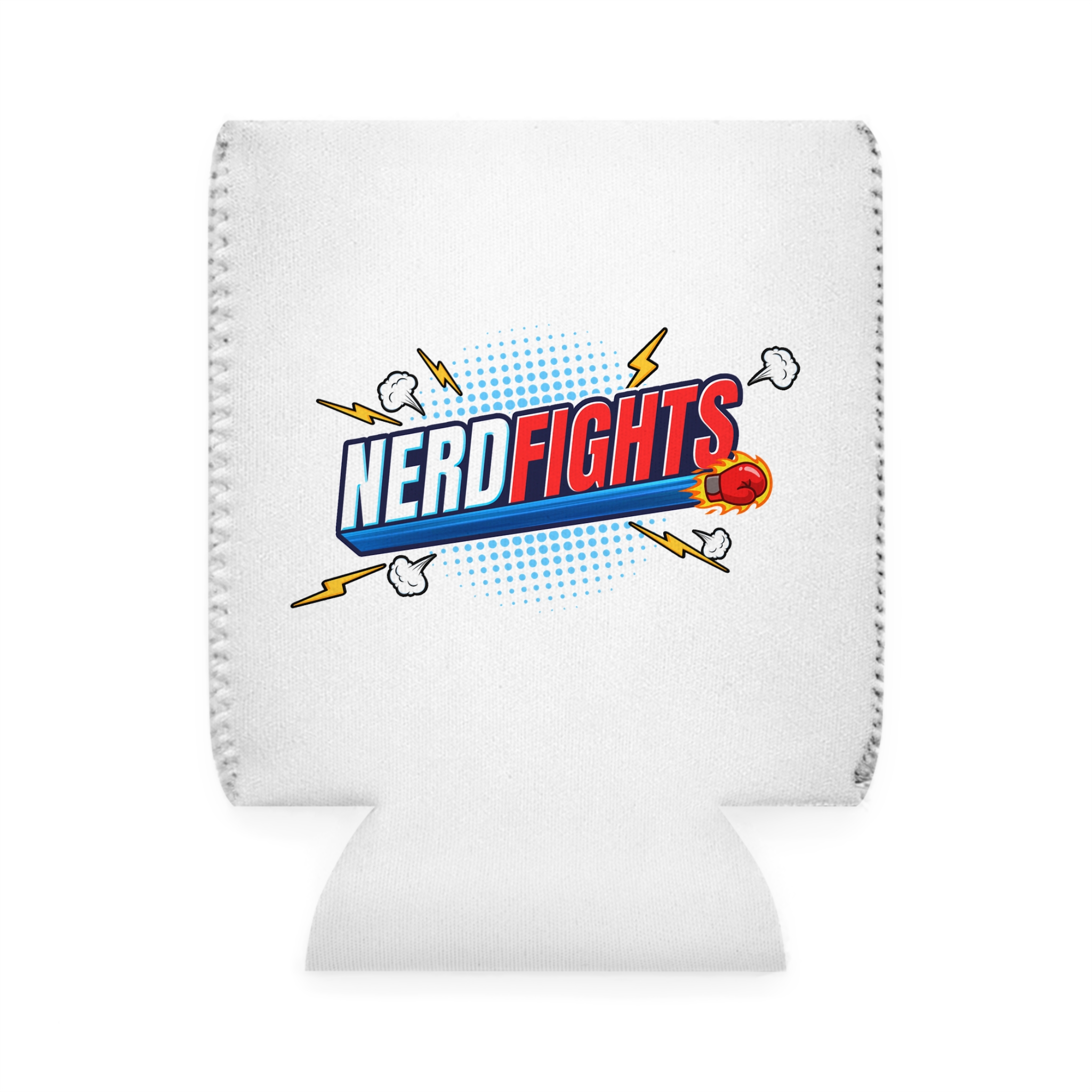 Nerd Fights Can Cooler Sleeve