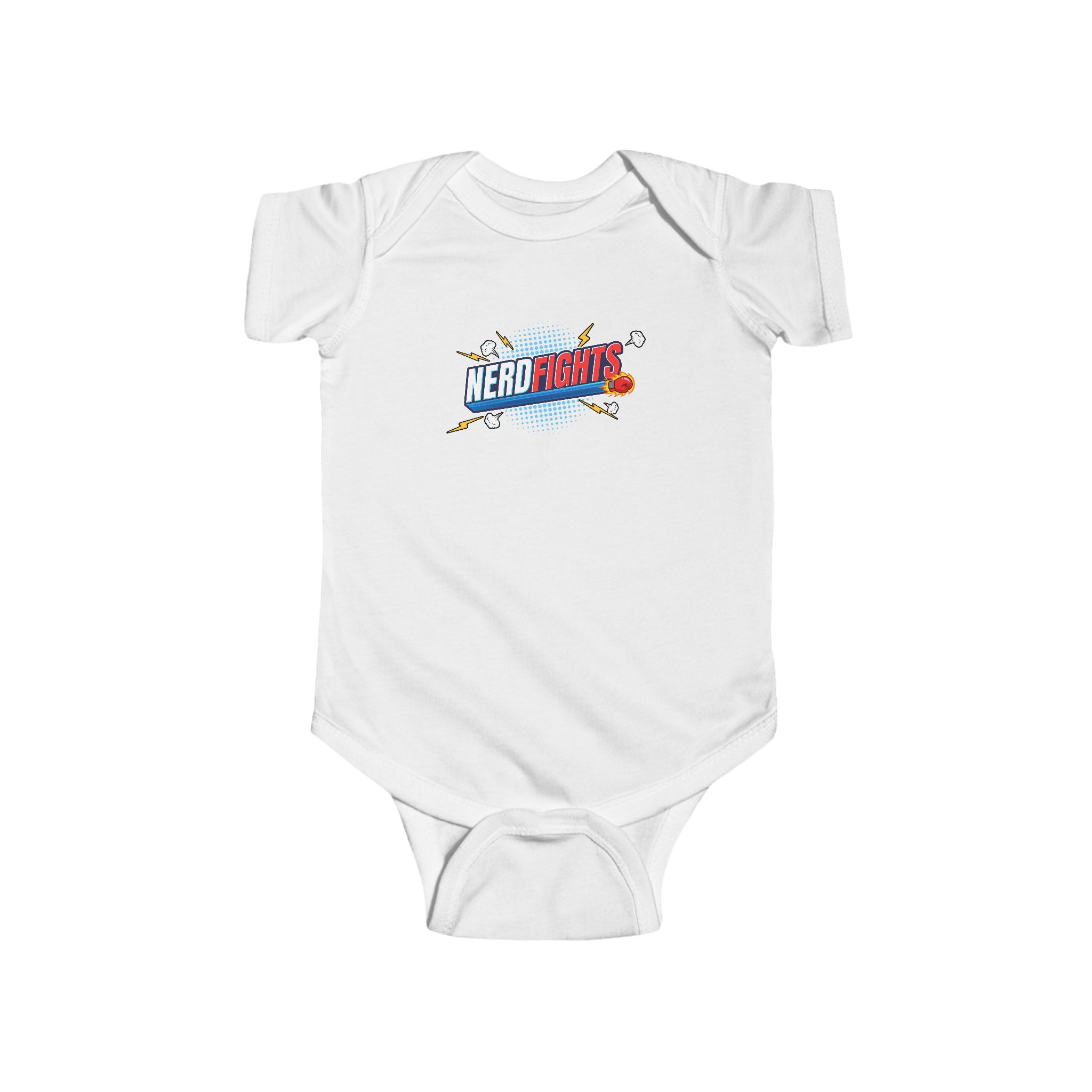Nerd Fights Baby Onesie - Image 2