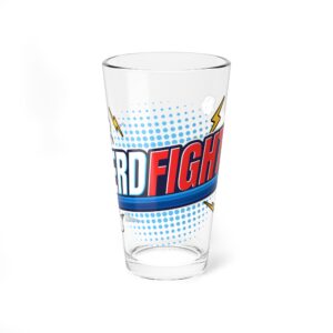 Nerd Fights Pint Glass