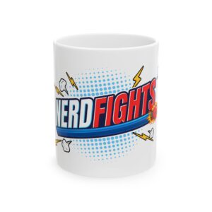 Nerd Fights Ceramic Coffee Mug