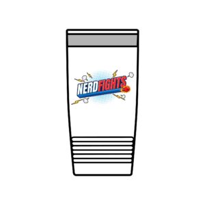 Nerd Fights 20oz Insulated Tumbler
